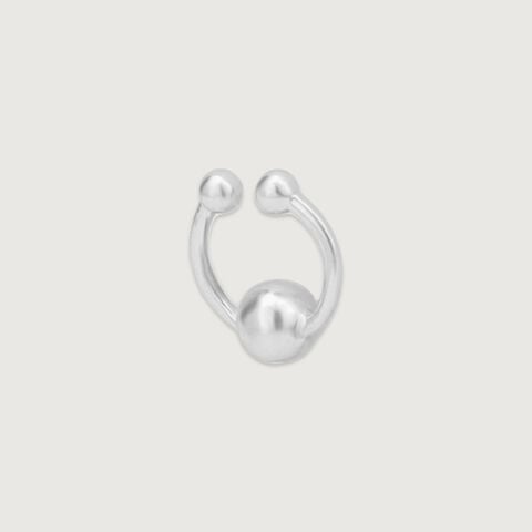 Chic Orb Silver Septum Ring
