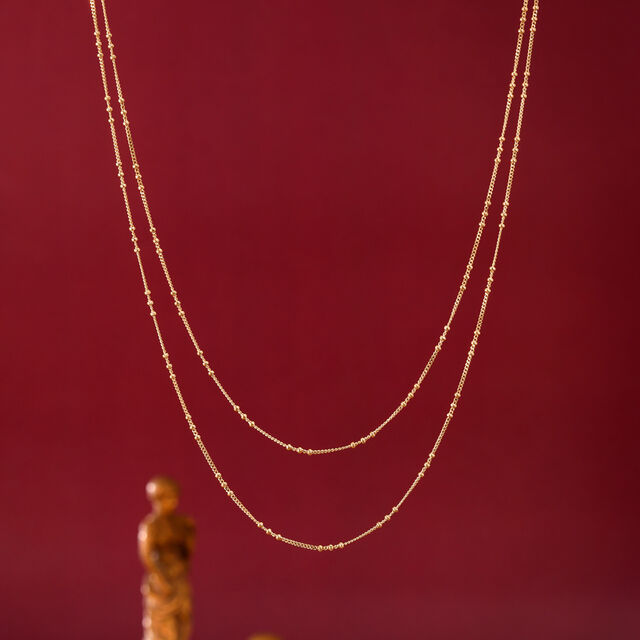 Contemporary Paperclip Curb Gold Chain,,hi-res image number null