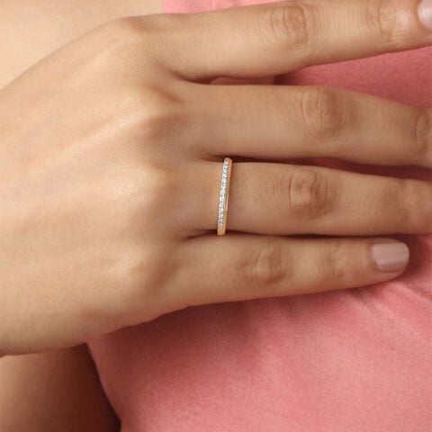 Tiny Shimmer Diamond Ring
