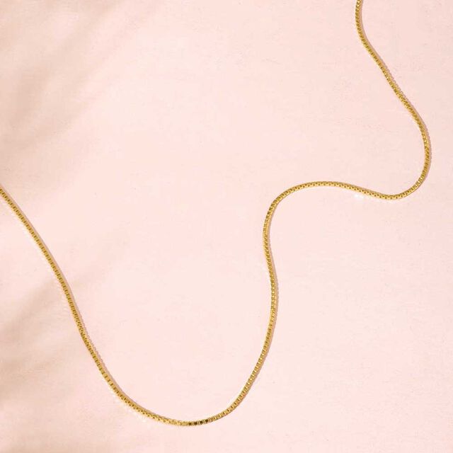 Minimal Sleek Gold Chain,,hi-res image number null