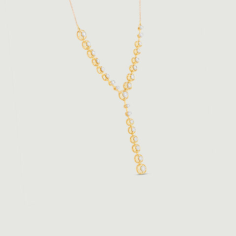 Festive Radiance Diamond Necklace