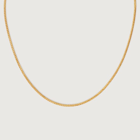 Spiral Rope 22KT Gold Chain