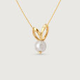 Bunny Love Pearl Pendant,,hi-res view 3
