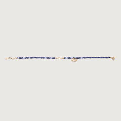 Mystic Lotus Gemstone Bracelet