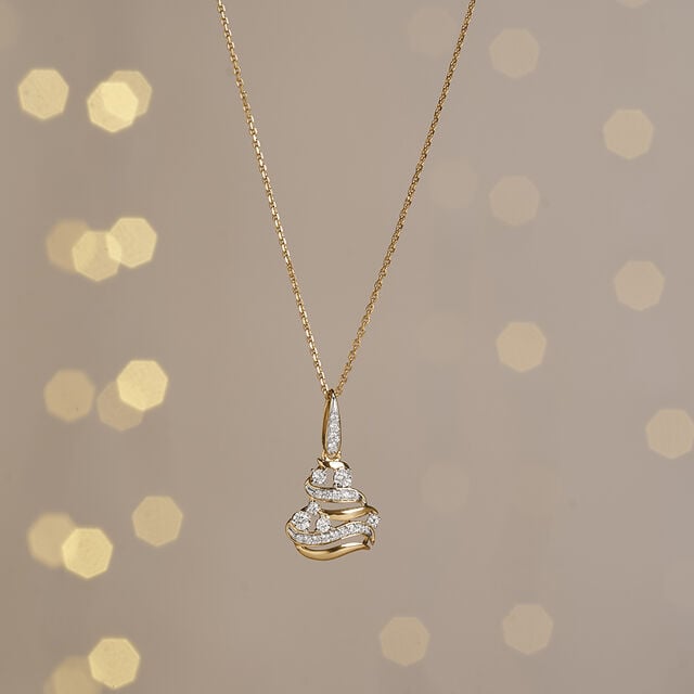 Gleaming Current Diamond Pendant,,hi-res image number null