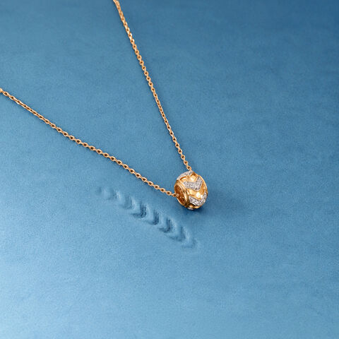Bold Chevron Diamond Pendant