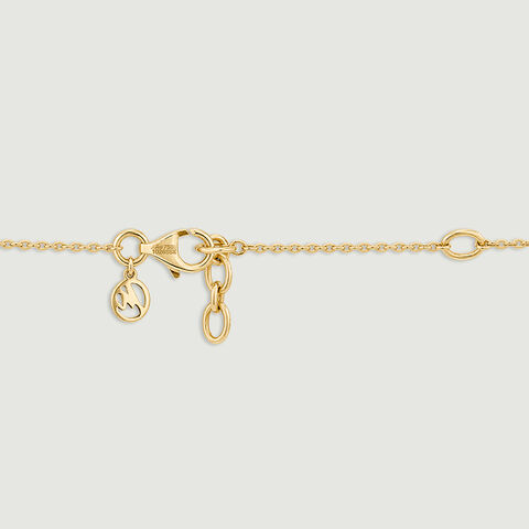 Fluid Graphic Onyx and Topaz Lariat Necklace