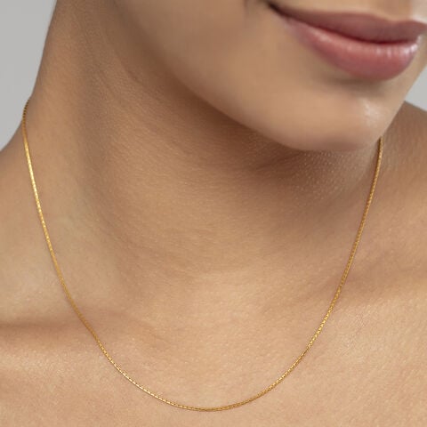 Glided Elegance Gold Chain