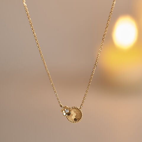 Subtle Layered Diamond Necklace