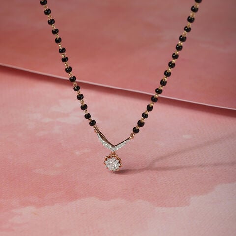 14KT Idyllic Diamond Mangalsutra