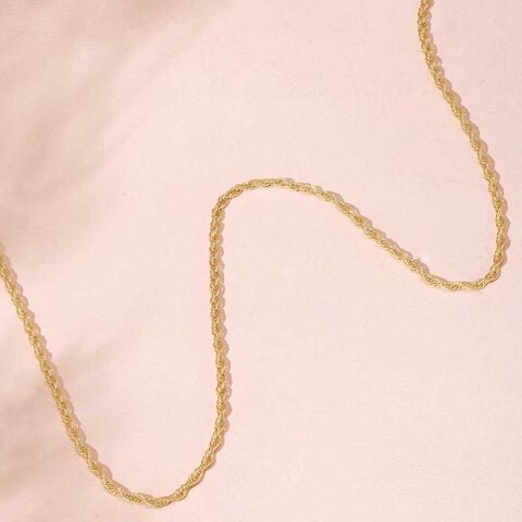 Twirly Cute Gold Chain
