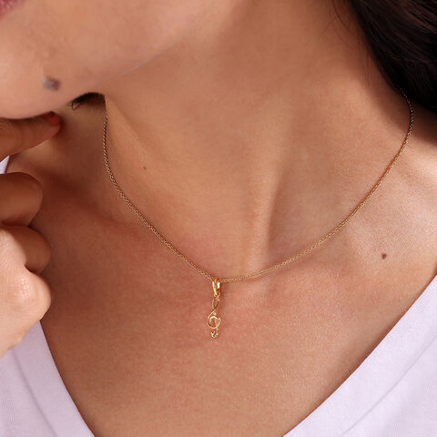 Melodic Mosaic 14KT Gold Pendant