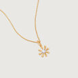 Springtime Daisy Diamond Pendant,,hi-res view 4