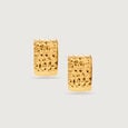 Artisanal Prism 18KT Gold Hoop Earrings,,hi-res view 3