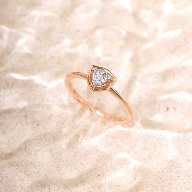 Playful Prism Diamond Ring