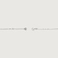 Sleek Drip Single Silver Anklet,,hi-res view 5