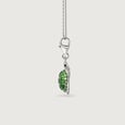 Emerald Oasis Turtle Silver Charm,,hi-res view 3