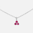 Minimalist Glow Silver Anklet,,hi-res view 2