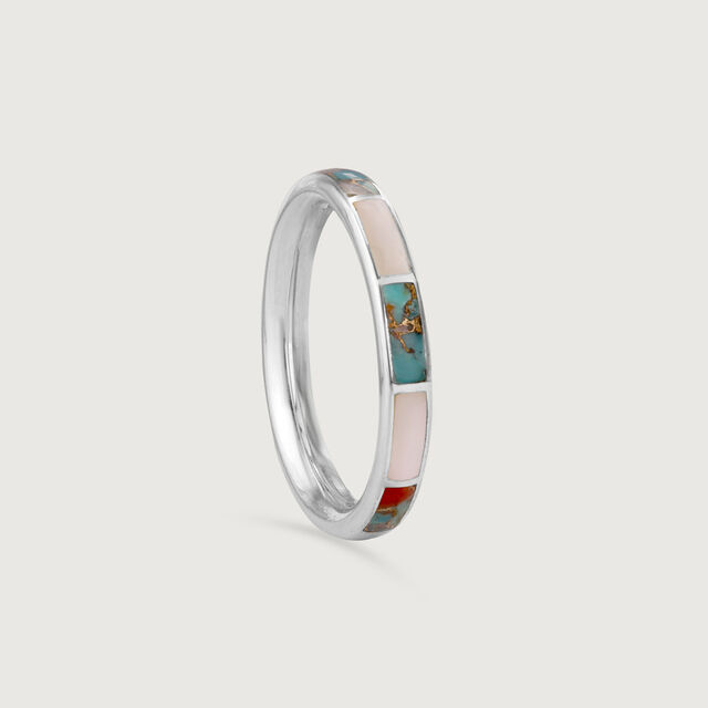 Mother of Pearl Magic Silver Ring,,hi-res image number null