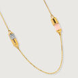 Mini Marvels 18KT Malachite Infinity Yard Chain,,hi-res view 6