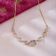 Beal Wander Gold and Diamond Necklace,,hi-res view 1
