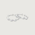 Twisted Gleam Silver Toe Rings,,hi-res view 4