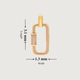 Dynamic Flip Pink Opal 18KT Drop Earring,,hi-res view 6