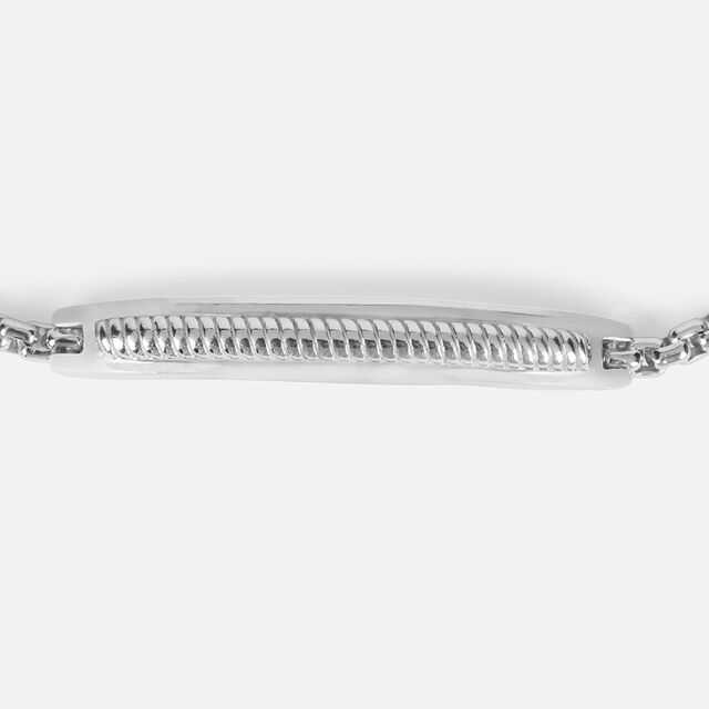 Sleek Statement Silver Bracelet,,hi-res image number null