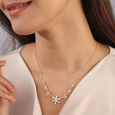 Nightfall Sparkle 14KT Diamond Necklace,,hi-res view 2