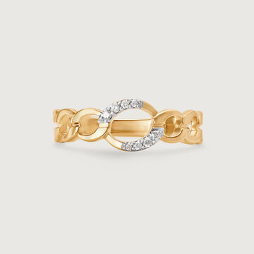 Infinite Love 14KT Gold & Diamond Ring