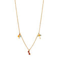 14KT Yellow Gold Chain With Fun Beachy Charms,,hi-res view 1
