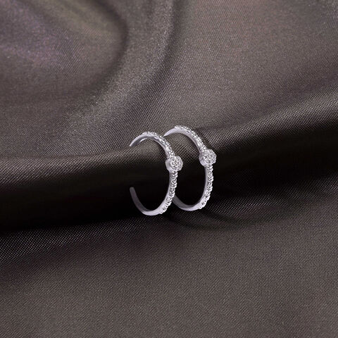 Classic Halo Silver Toe Rings