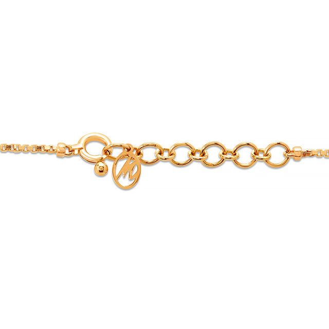 14KT Yellow Gold Geometric Evil Eye Necklace With Diamonds,,hi-res image number null