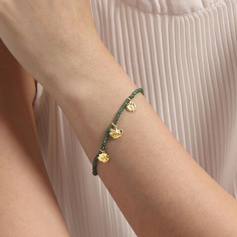 Floral Dazzle Gemstone Bracelet