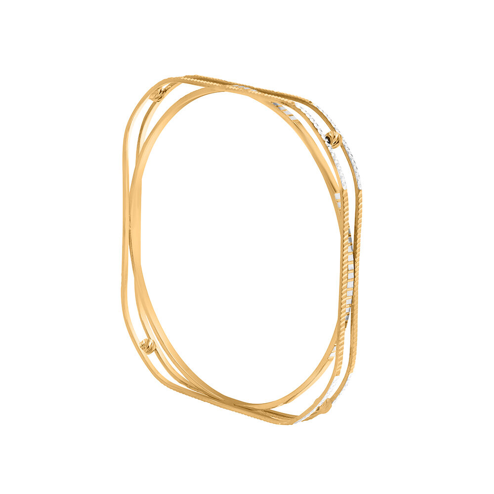 18KT Yellow Gold Link Bangle