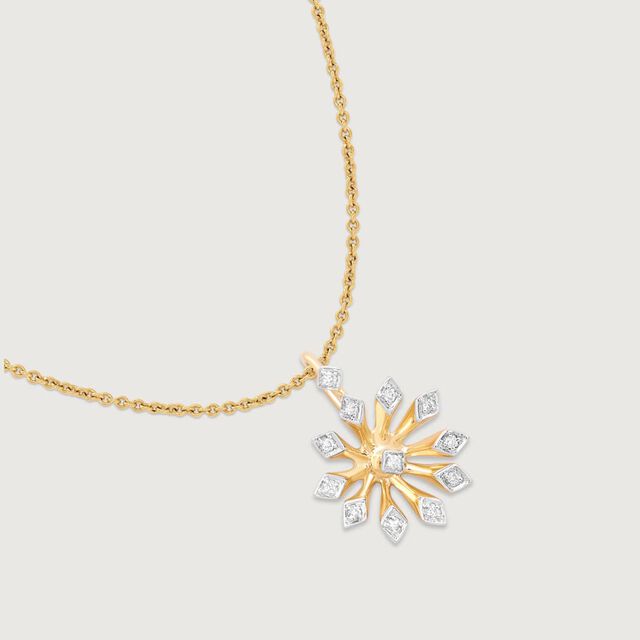 Whimsy Bloom Diamond Pendant,,hi-res image number null