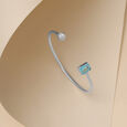 Gleam Duo Silver Bangle,,hi-res view 1