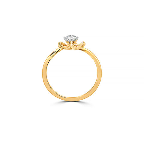 Enigmatic Allure Solitaire Ring