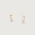 Chic Ladder Diamond Earrings,,hi-res view 3