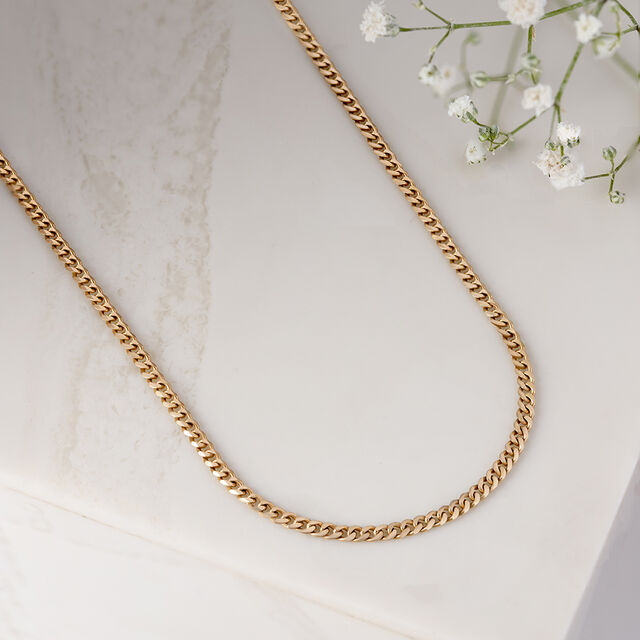 Elegant Twist Gold Chain,,hi-res image number null