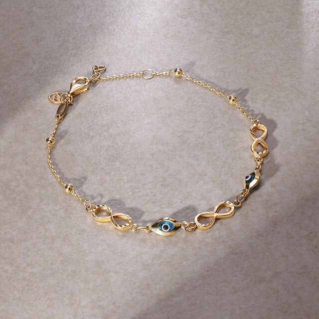 Infinite Charm 18KT Gold Bracelet,,hi-res image number null