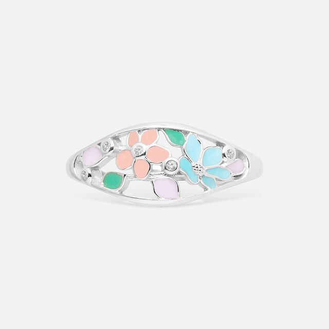 Meadow Shine Silver Finger Ring,,hi-res image number null