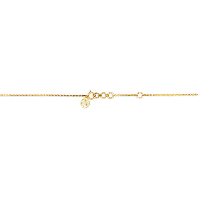 14kt Yellow Ripple Wave Gold Necklace,,hi-res view 2