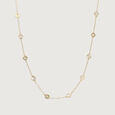 Harmonious Balance 14KT Navagraha Haram Necklace,,hi-res view 3