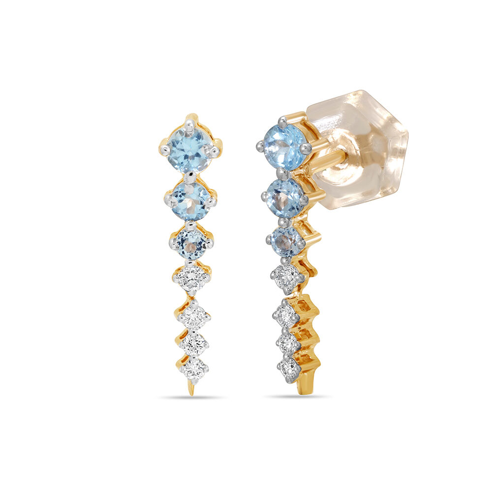 Tanishq topaz deals earrings