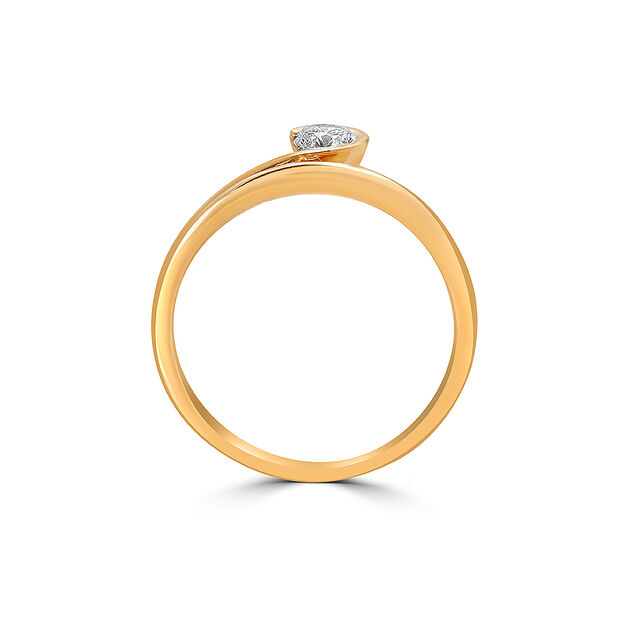 Wrapped in Love Solitaire Finger Ring,,hi-res image number null