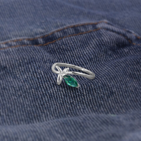 Grace Leaf Silver Ring