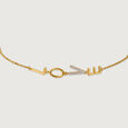 Cupid Charm 14KT Gold & Diamond Bracelet,,hi-res view 4