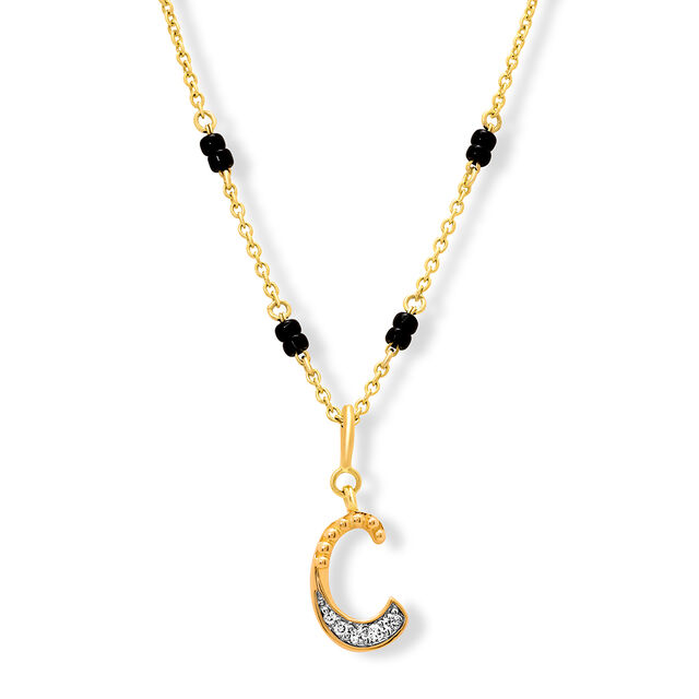Mia Sutra DIY with Alphabet Charms- C,,hi-res image number null