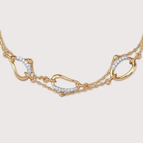 Whimsical Glimmer Diamond Bracelet